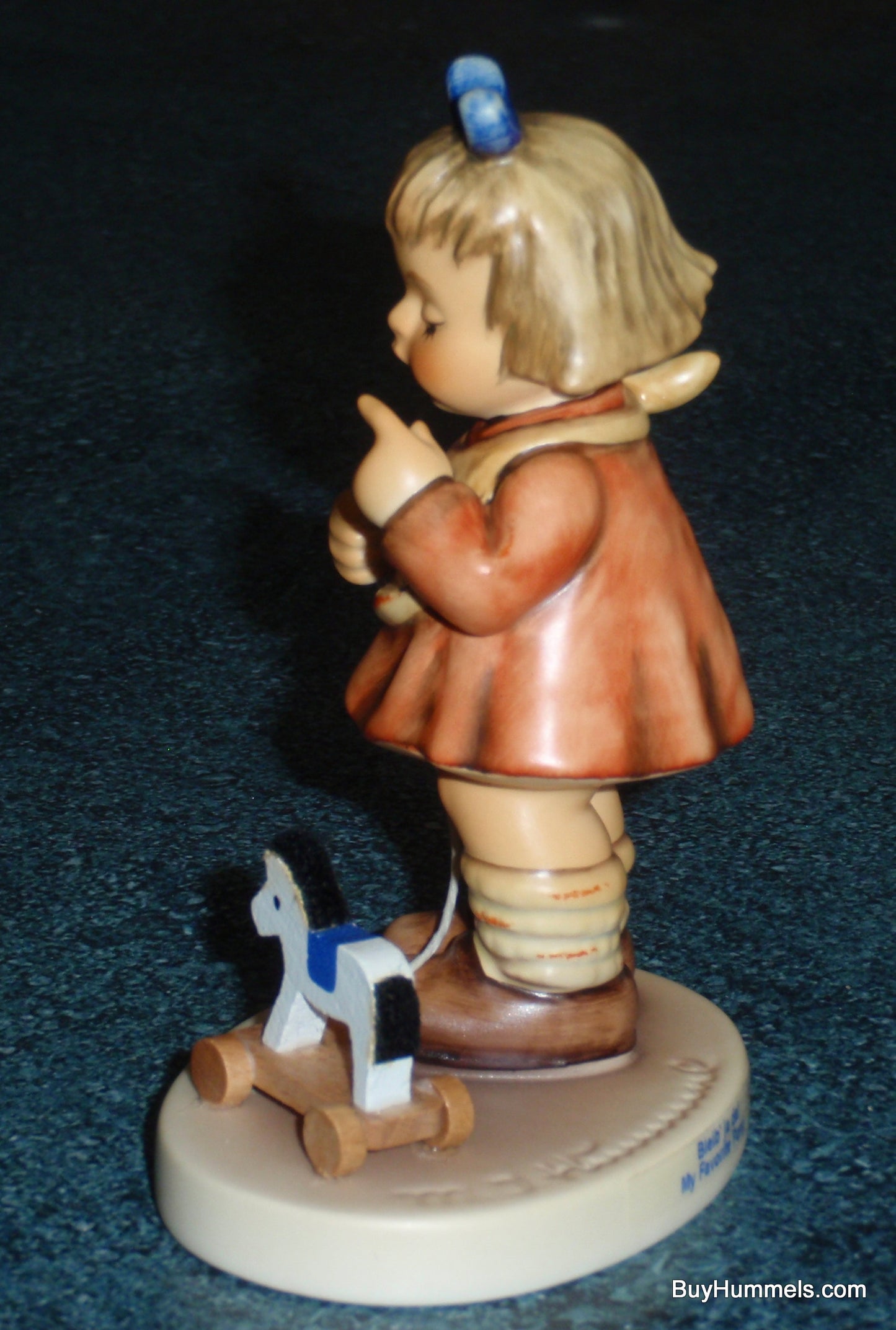 "My Favorite Pony" Goebel Hummel Figurine #2019 - Girl with Toy Horse