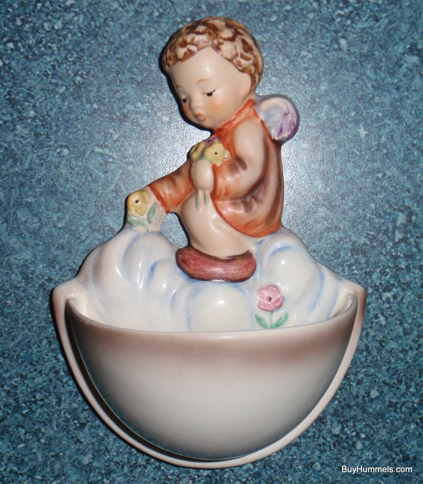 "Angel Cloud" Goebel Hummel Holy Water Font Hanging Wall Plaque #206