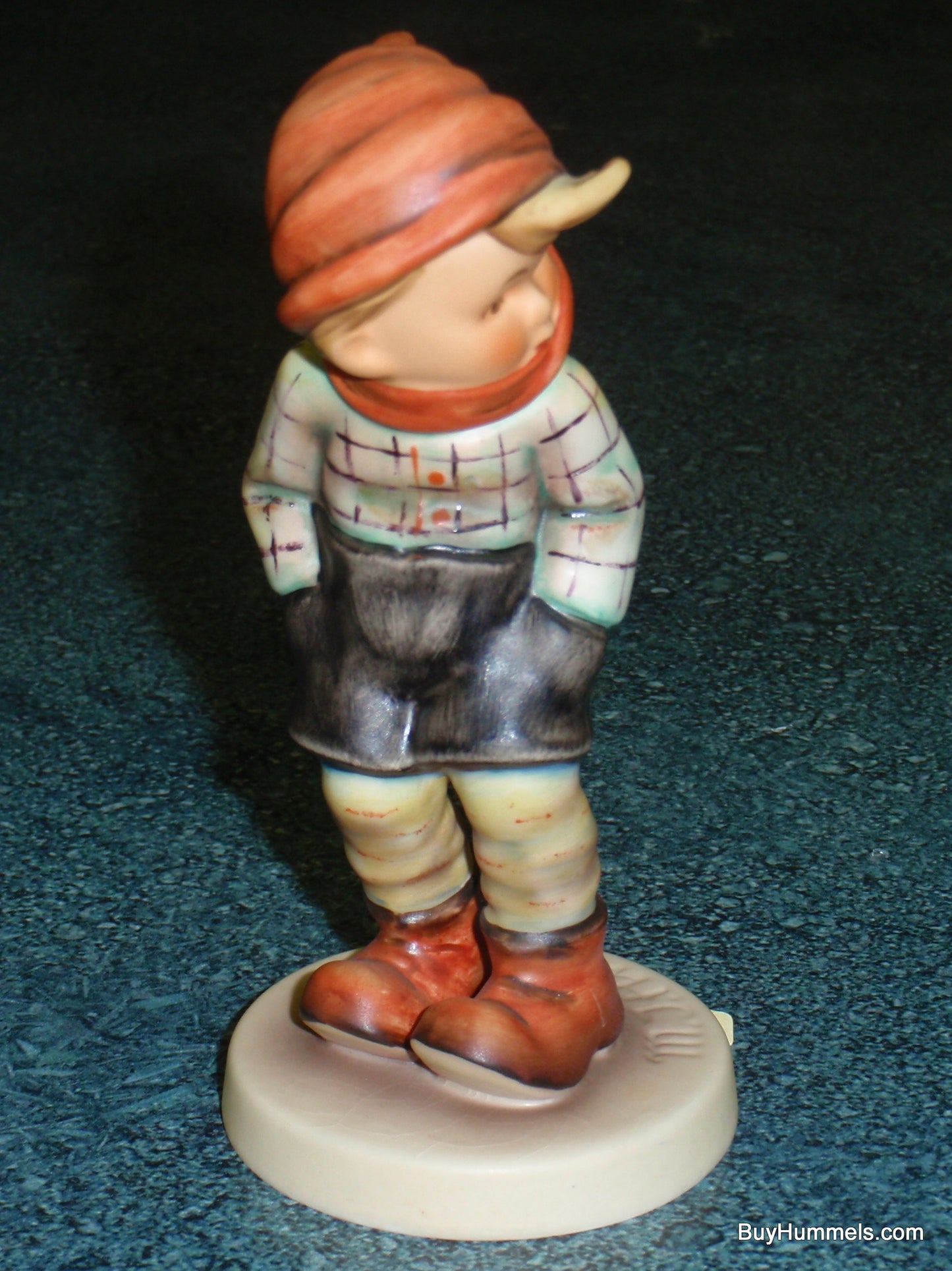 "March Winds" Goebel Hummel Figurine #43 - Boy On Windy Day COLLECTIBLE GIFT!