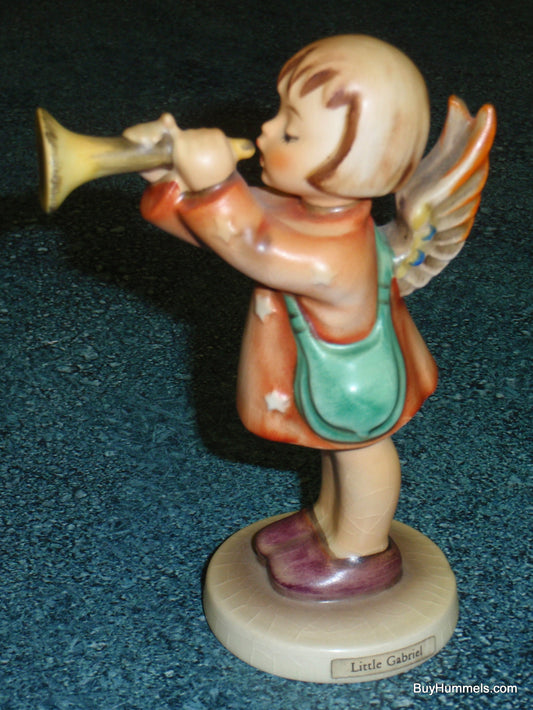 "Little Gabriel" Goebel Hummel Angel Collectible Figurine With Horn #32