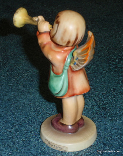 "Little Gabriel" Goebel Hummel Angel Collectible Figurine With Horn #32