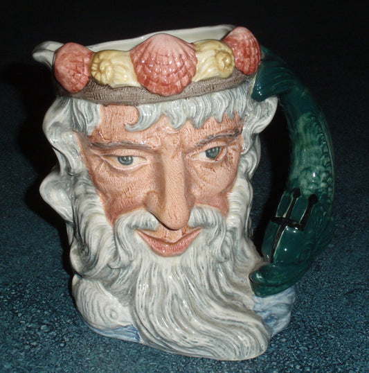 LARGE "Neptune" Royal Doulton Nautical Character Toby Jug D6548