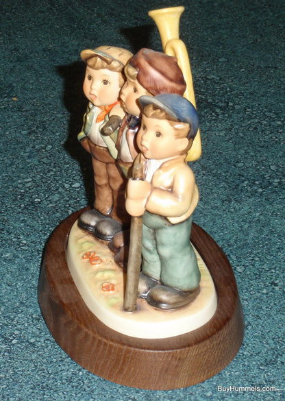 "Traveling Trio" Goebel Hummel Figurine #787 - Three Boys On An Adventure In The Woods