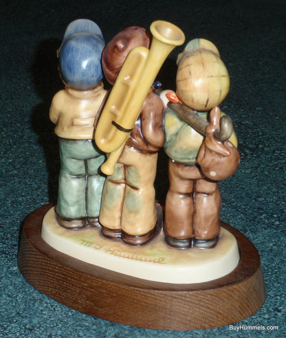 "Traveling Trio" Goebel Hummel Figurine #787 - Three Boys On An Adventure In The Woods