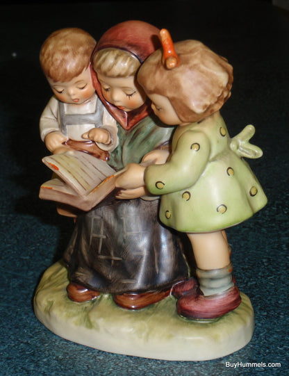 "Storybook Time" Hummel Figurine #458 Mother Reading To Children!