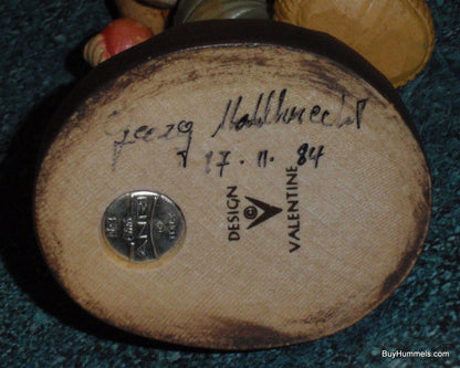 ANRI Sarah Kay Set: "Apple of My Eye" & "Dad's Helper" with Tree Display - Rare