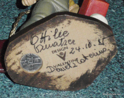 ANRI Sarah Kay Set: "Apple of My Eye" & "Dad's Helper" with Tree Display - Rare