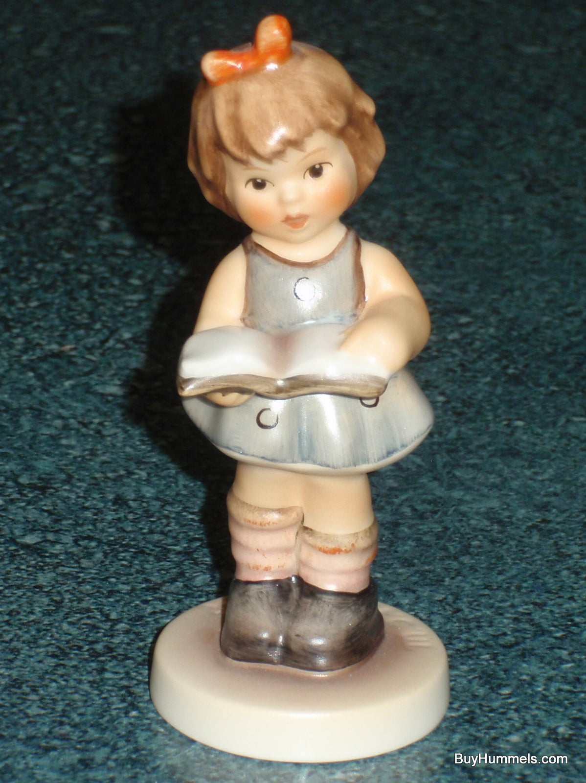 "Once Upon A Time" #2051/A Goebel Hummel Figurine - Little Girl Reading A Book - Adorable Gift!