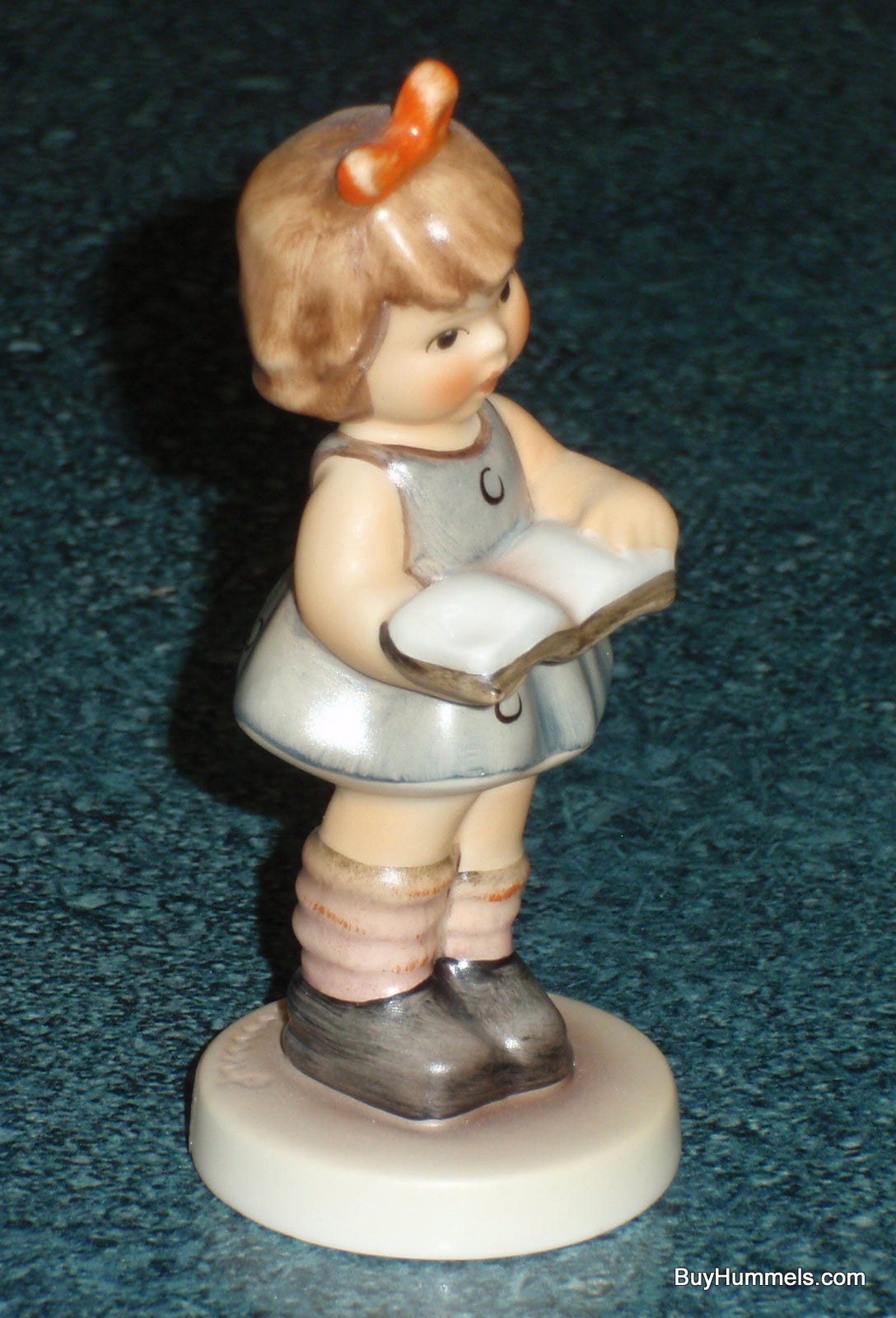 "Once Upon A Time" #2051/A Goebel Hummel Figurine - Little Girl Reading A Book - Adorable Gift!