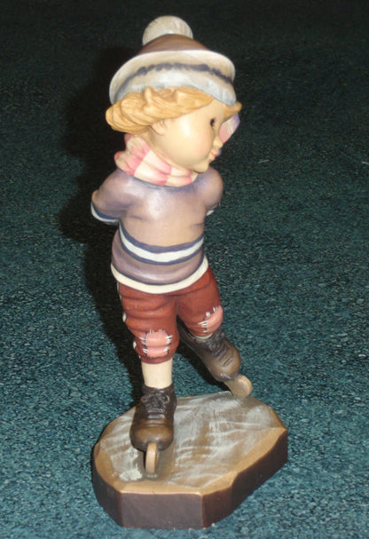 Anri Sarah Kay “Free Skating” Limited Edition 7" Figurine #57375 - Wintertime Gift!