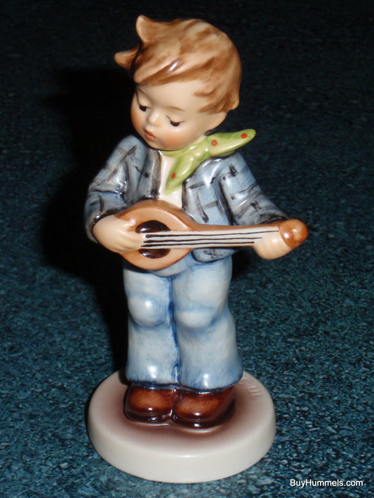 Goebel Hummel 558 Little Troubadour Boy Playing Guitar Figurine