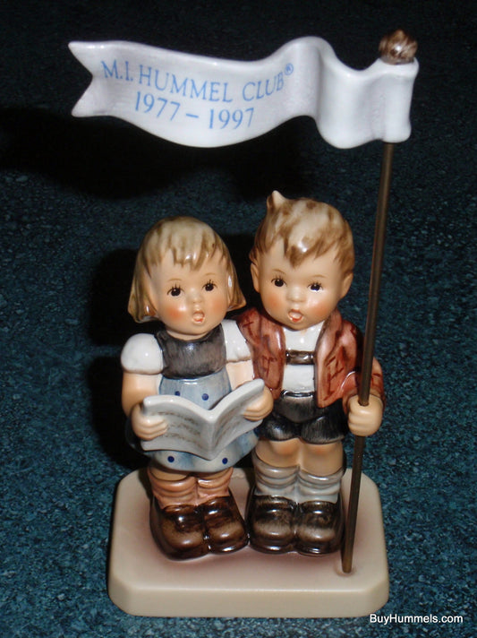 "Celebrate With Song" Goebel Hummel Figurine #790 - 20 Year Hummel Club!