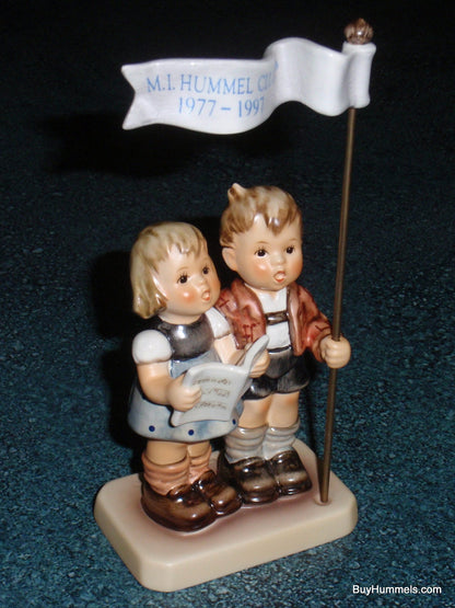 "Celebrate With Song" Goebel Hummel Figurine #790 - 20 Year Hummel Club!