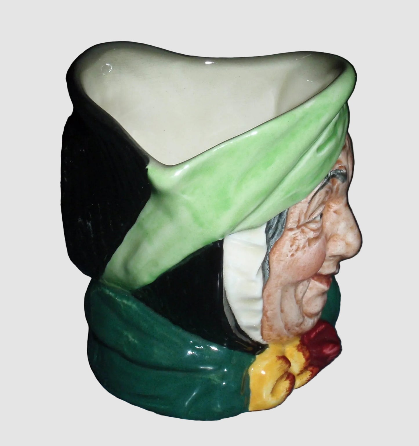 "Sairey Gamp" Royal Doulton Character Jug D5528 - Toby Mug (3.5")