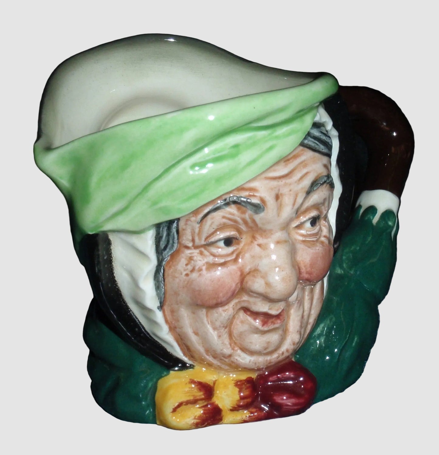 "Sairey Gamp" Royal Doulton Character Jug D5528 - Toby Mug (3.5")