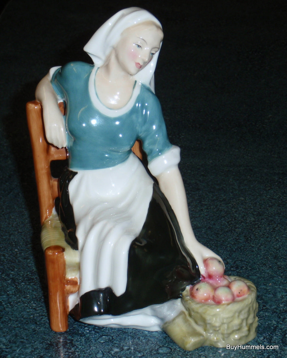 "The Apple Maid" Royal Doulton Porcelain Figurine HN 2160