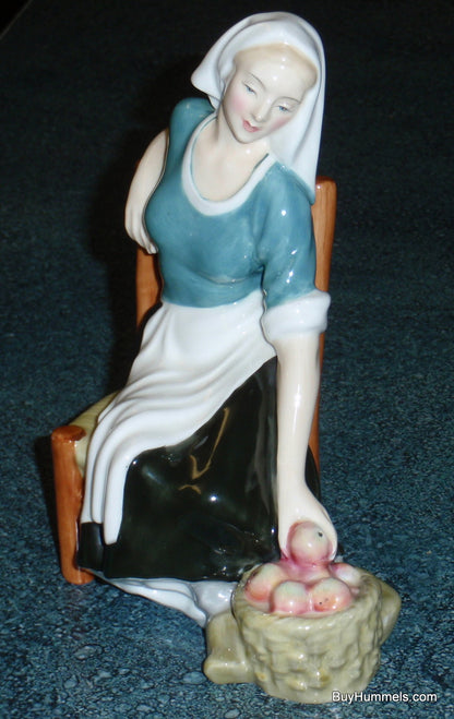 "The Apple Maid" Royal Doulton Porcelain Figurine HN 2160