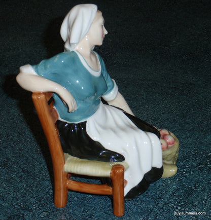 "The Apple Maid" Royal Doulton Porcelain Figurine HN 2160