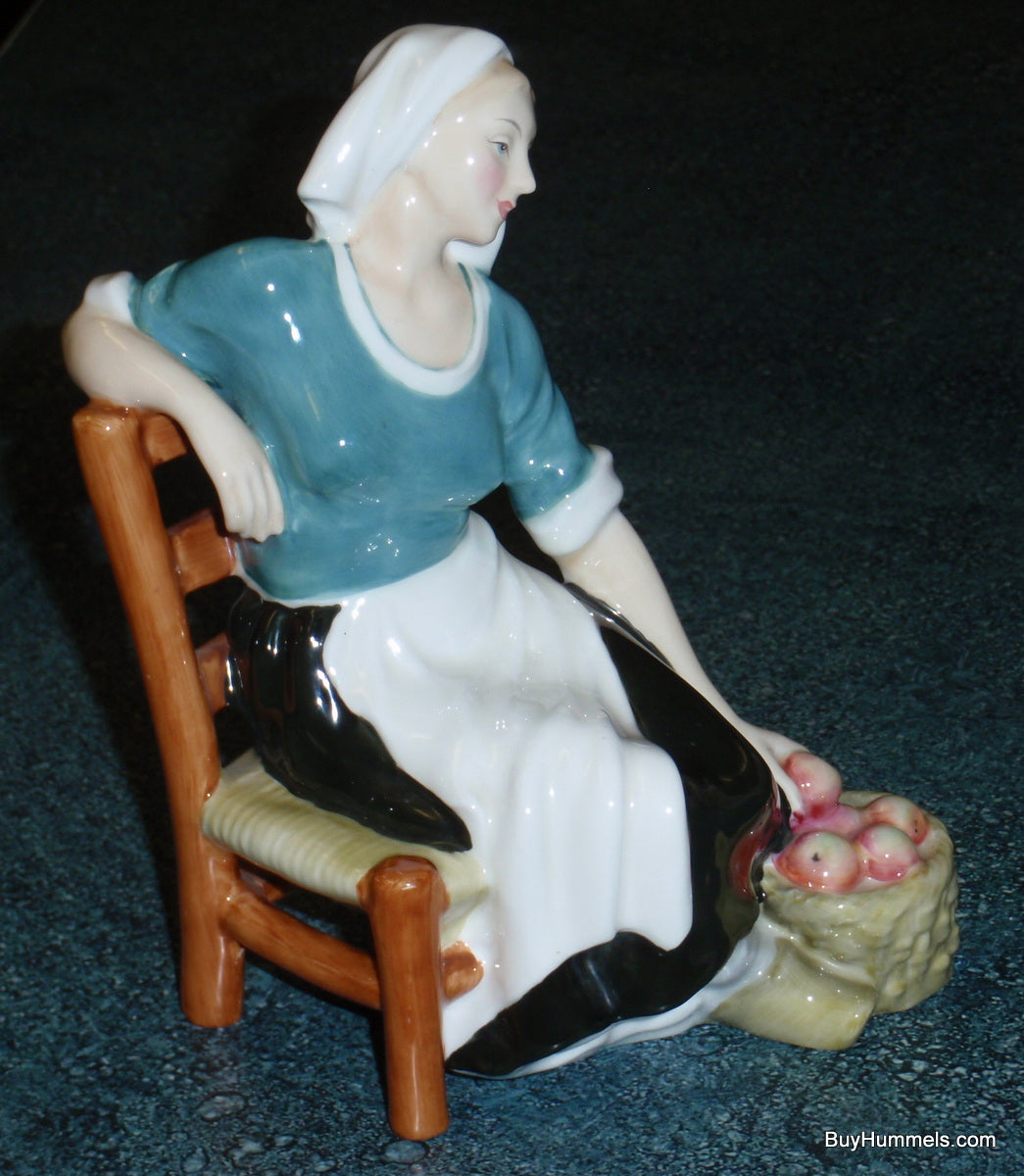 "The Apple Maid" Royal Doulton Porcelain Figurine HN 2160