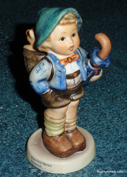 "Home From Market" Goebel Hummel Figurine #198 2/0 - Little Boy With Piglet!