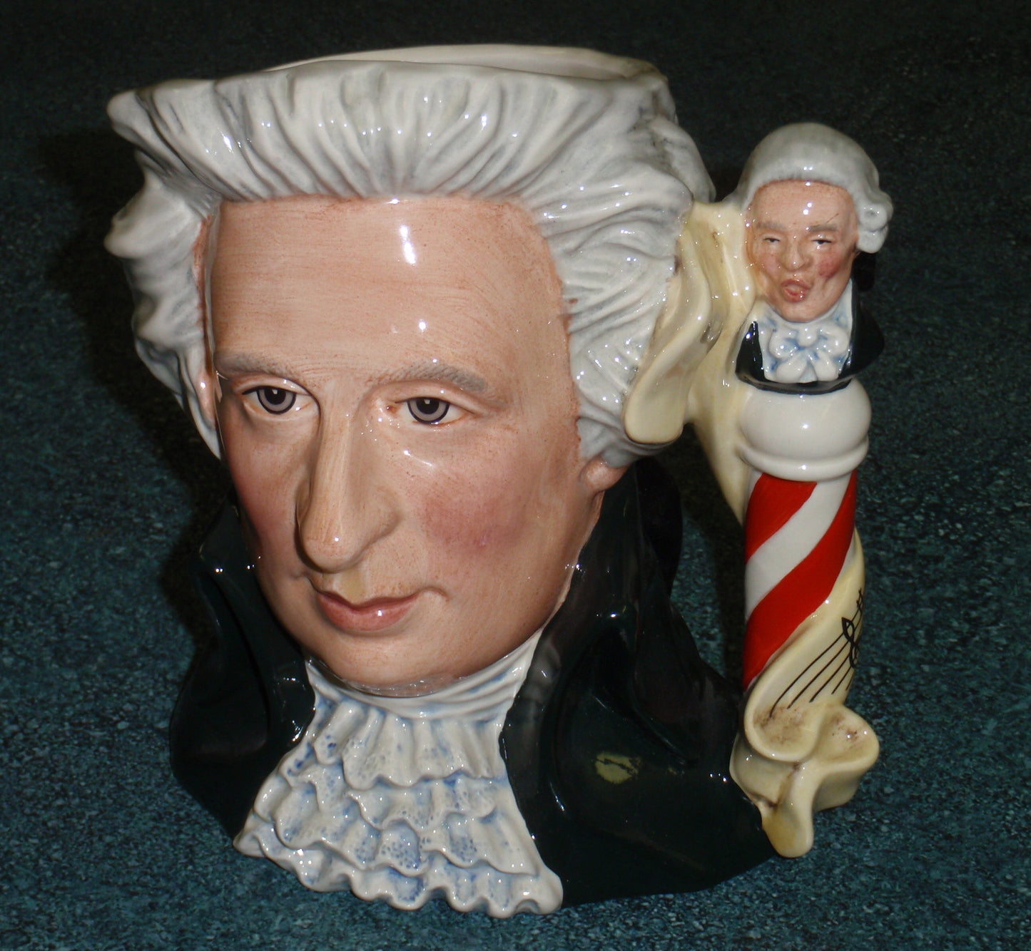 "Wolfgang Amadeus Mozart" Royal Doulton Character Toby Jug D7031