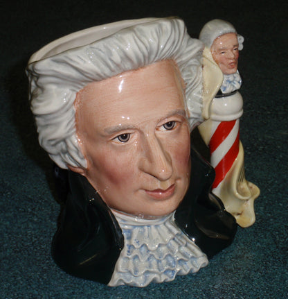 "Wolfgang Amadeus Mozart" Royal Doulton Character Toby Jug D7031