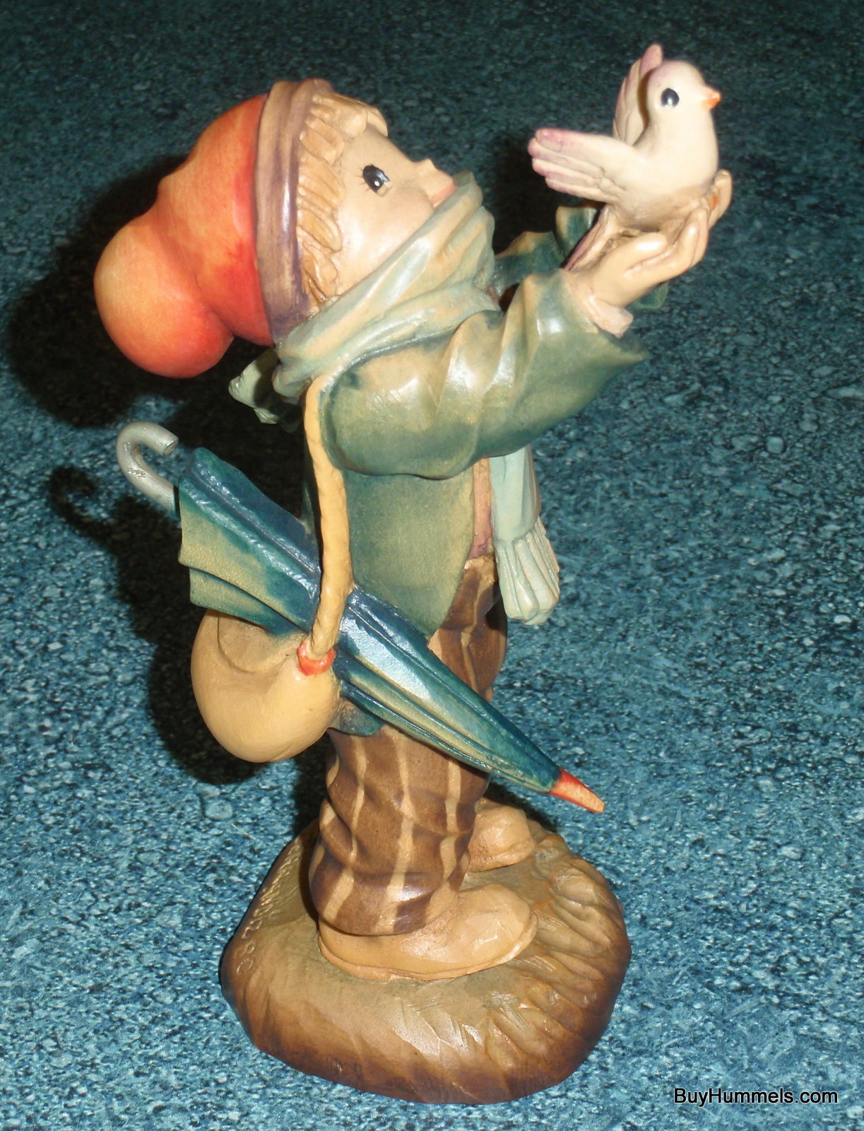 Anri Ferrandiz 6" FREEDOM BOUND Shepherd Nativity Wood carving Signed By Ferrandiz With Original Box - Fabulous Gift!