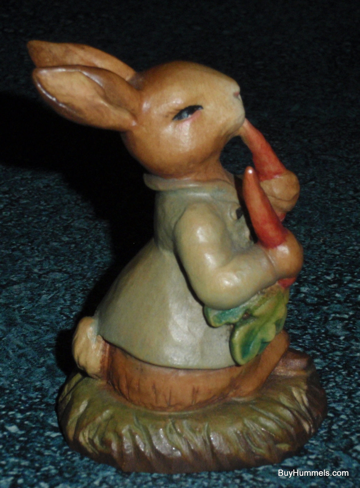 3" Anri Peter Rabbit Figurine - Peter Eating Two Carrots - Vintage F. Warne Collectible Gift From Italy!