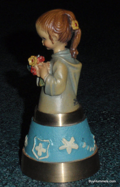 ANRI Hand Painted “Bouquet Bronze Bell” 3.5" By Juan Ferrandiz With Original Box!