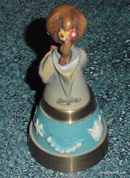 ANRI Hand Painted “Bouquet Bronze Bell” 3.5" By Juan Ferrandiz With Original Box!