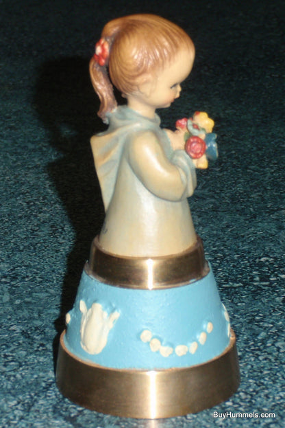 ANRI Hand Painted “Bouquet Bronze Bell” 3.5" By Juan Ferrandiz With Original Box!