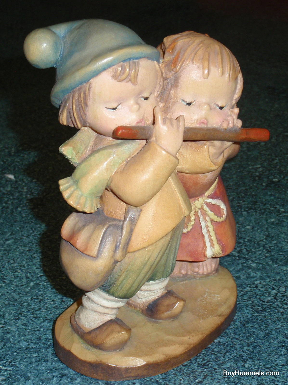 Anri Ferrandiz 6” Wood Carved Figurine “Duet” With Original Box!