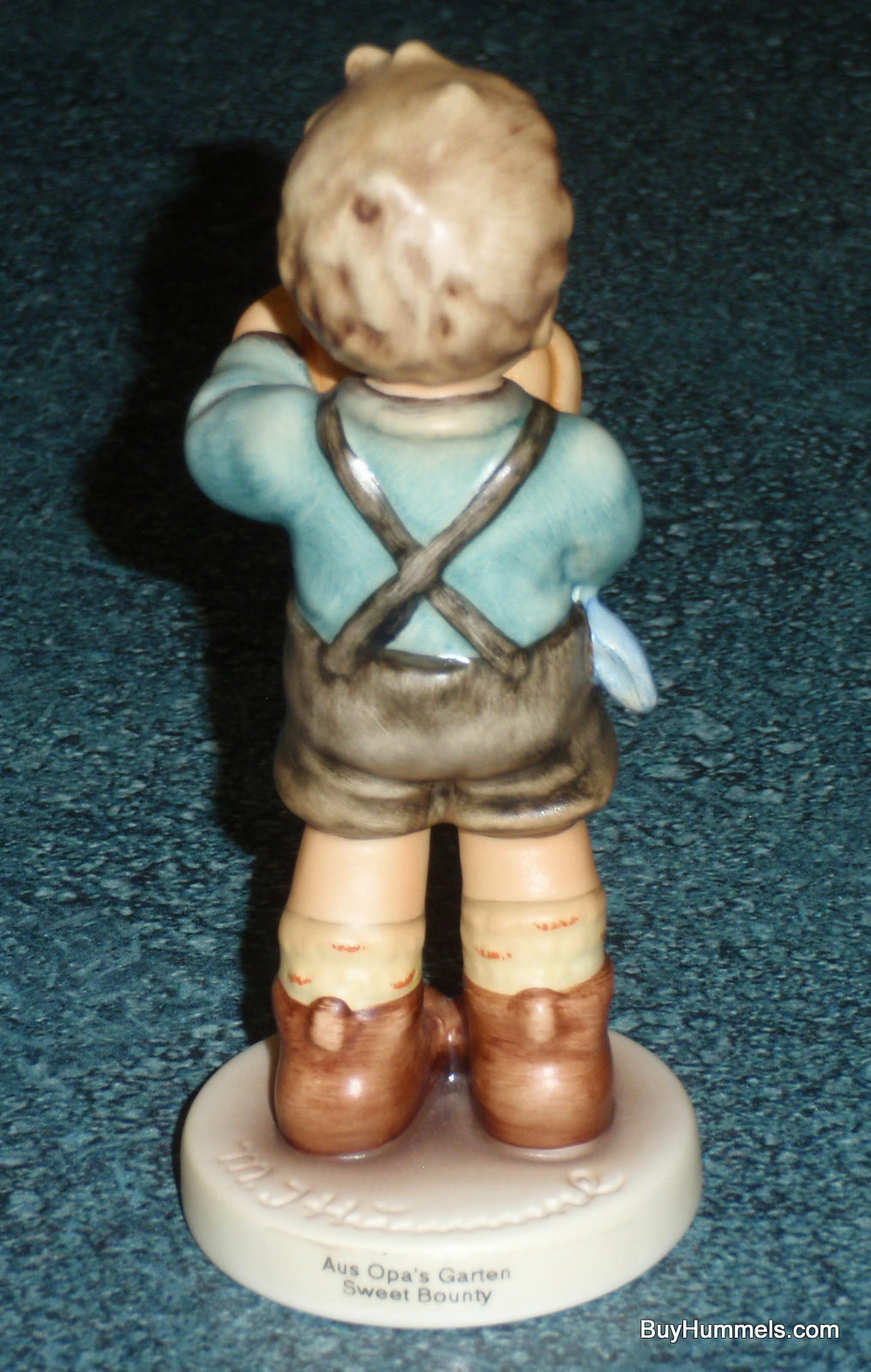 "Sweet Bounty" Goebel Hummel Figurine #2382 Boy With Pumpkin - HUMMEL CLUB!