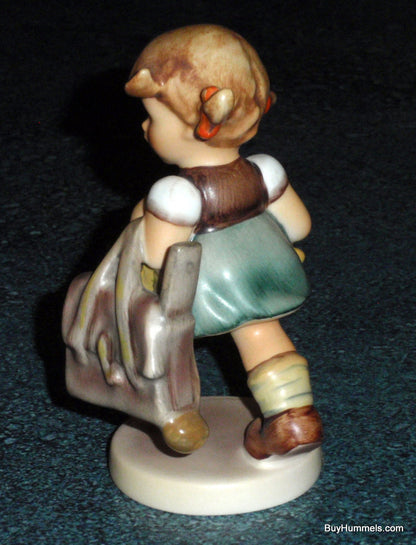 "School's Out" Goebel Hummel Figurine #538 Girl On The Way Back From School!