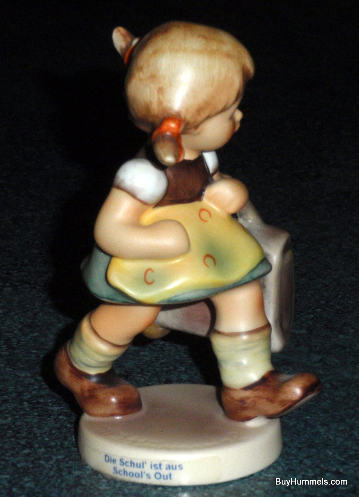 "School's Out" Goebel Hummel Figurine #538 Girl On The Way Back From School!