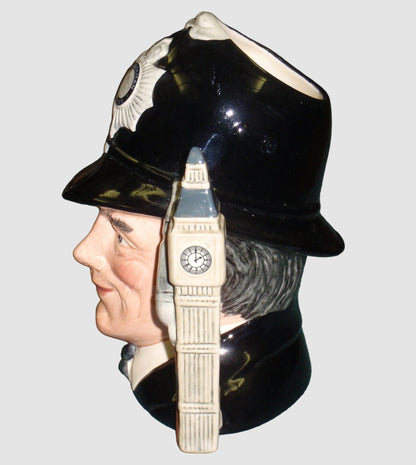 "The London Bobby" Royal Doulton Character Toby Jug D6744 - Large (7")
