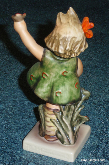 "Spring Cheer" Goebel Hummel Figurine #72 - Collectible Gift - Little Girl With Flowers In Her Hands!