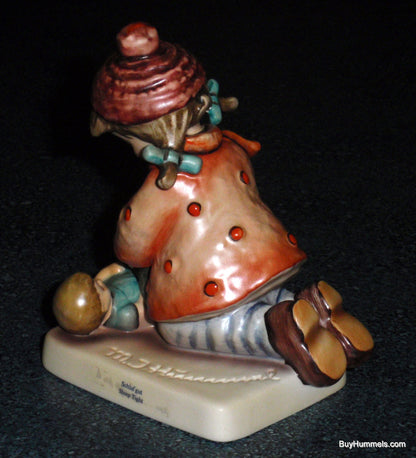 "Sleep Tight" Goebel Hummel Figurine #424 - Girl Tucking In Her Baby Brother!