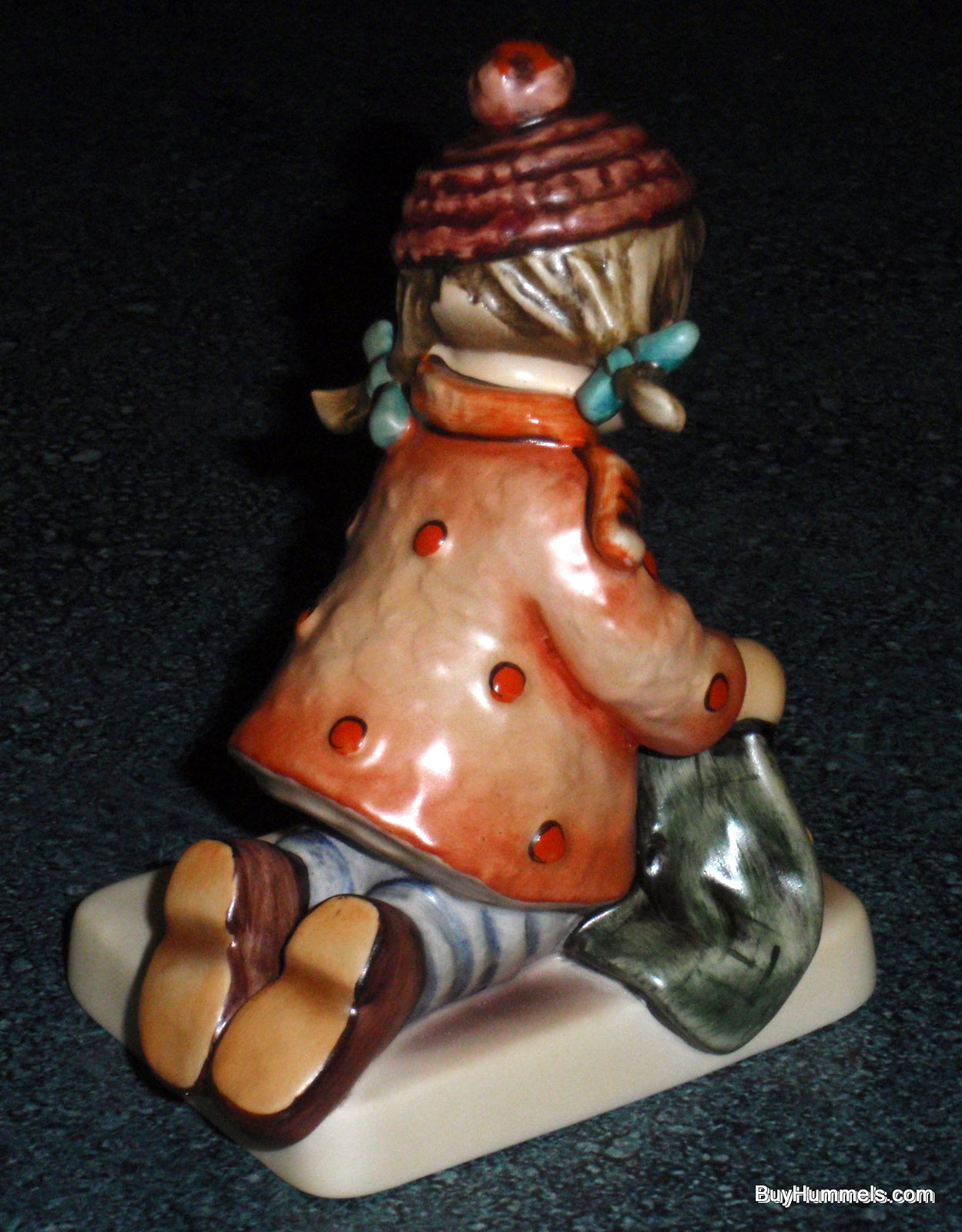 "Sleep Tight" Goebel Hummel Figurine #424 - Girl Tucking In Her Baby Brother!