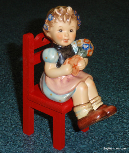 "Heart's Delight" Goebel Hummel Valentine's Day Figurine #698 - ADORABLE GIFT!