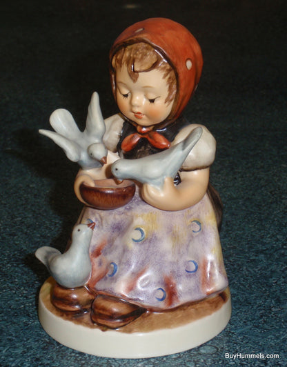 "Cinderella" Goebel Hummel Figurine #337 Little Girl Feeding Pigeons CUTE!