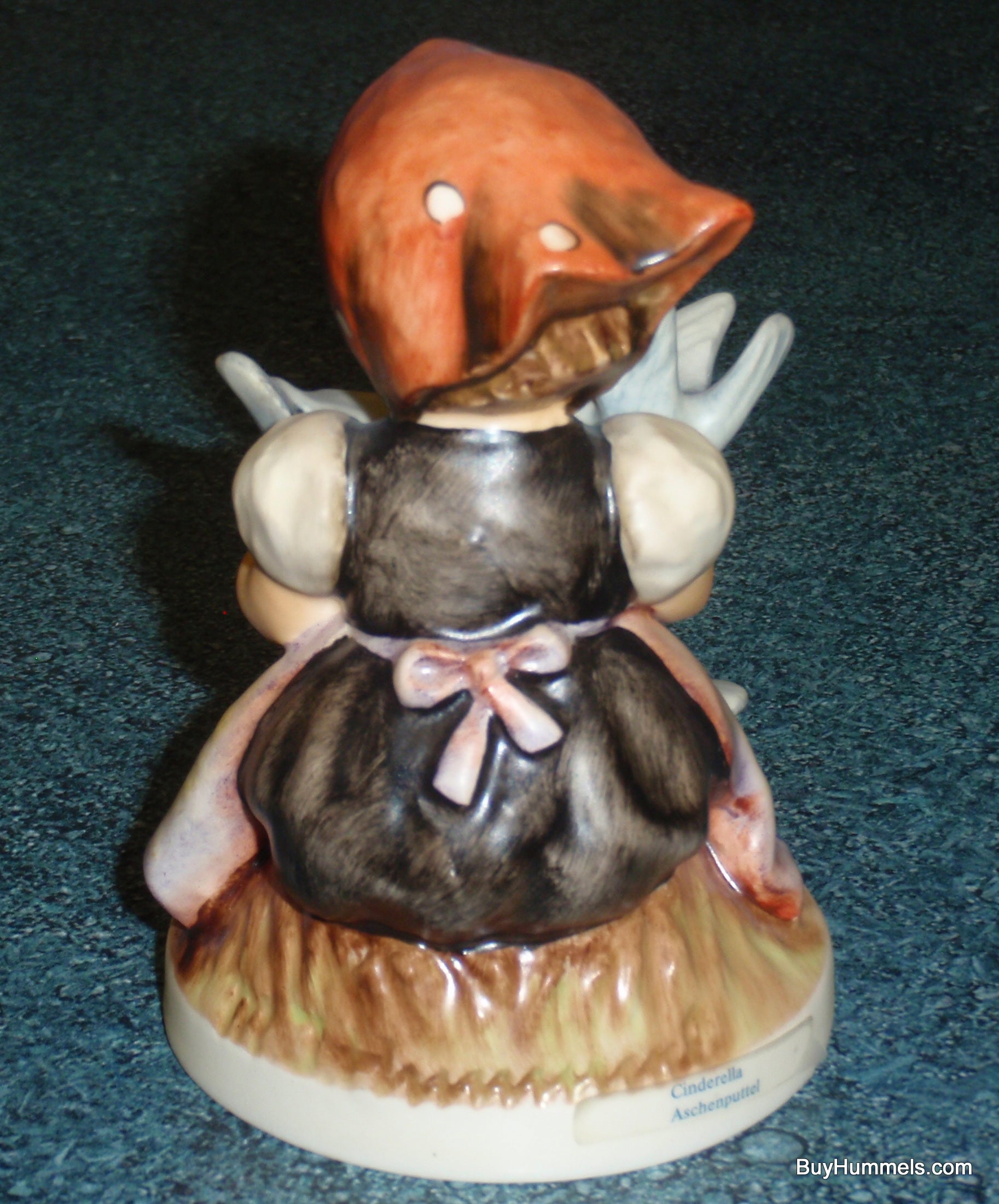 Vintage Goebel Hummel Cinderella 337 TMK6 Girl Bird Scarf Figurine hot Signed Artist