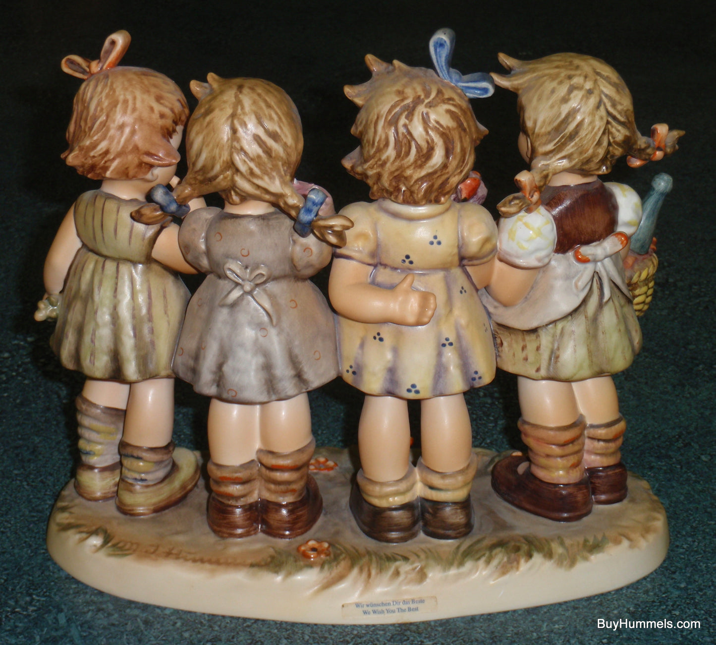 "We Wish You The Best" Goebel Hummel Figurine #600 From The Century Collection