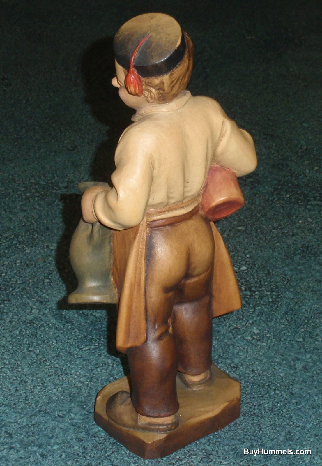 Anri Innkeeper 10" Wood Carved Figurine Made In Italy Signed With Original Box!