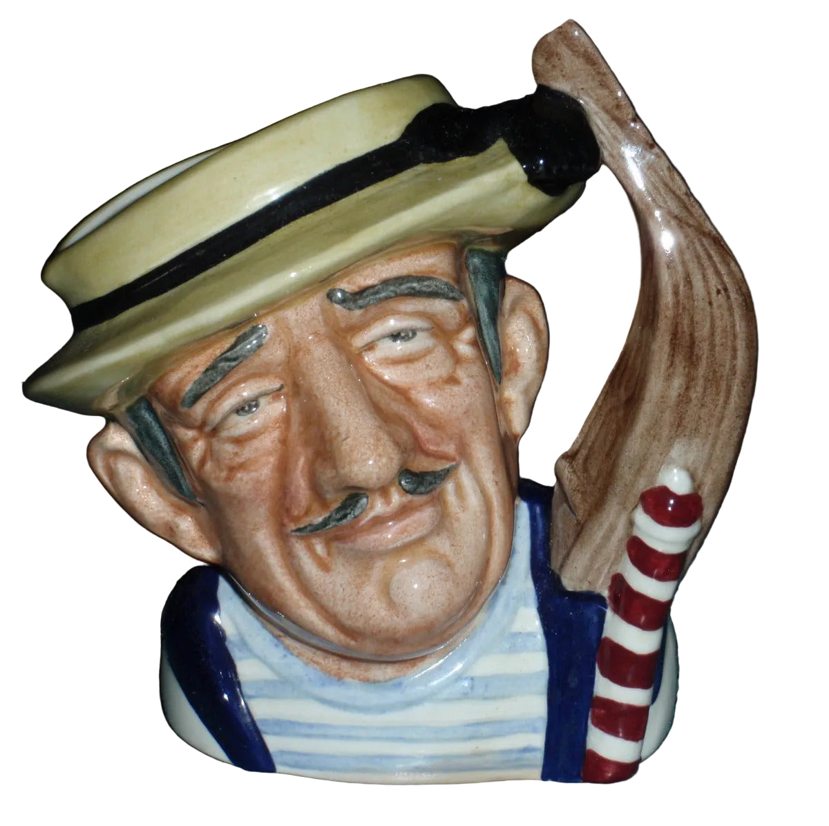 Royal Doulton Character Toby Jug D6592 GONDOLIER 4" Vintage Collectible