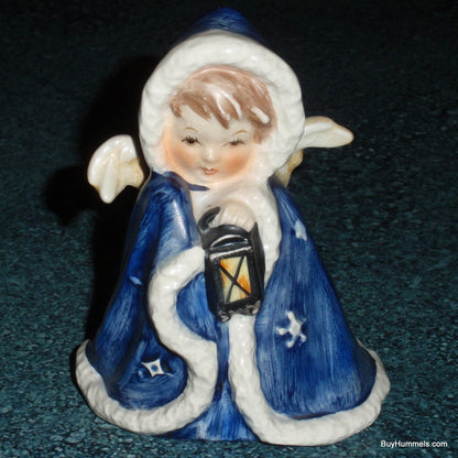 "Blue Angel With Lantern" Goebel Nativity Figurine ROB 412 - Janet Robson (3.5")