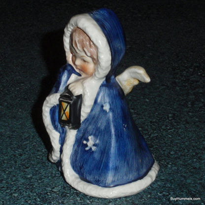 "Blue Angel With Lantern" Goebel Nativity Figurine ROB 412 - Janet Robson (3.5")