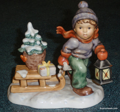 "Christmas Is Coming" Holiday Goebel Hummel Figurine #2001 - RARE GIFT!