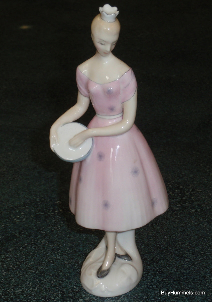 "Columbine" Royal Doulton Figurine HN2185 - Teenagers Series with Tambourine