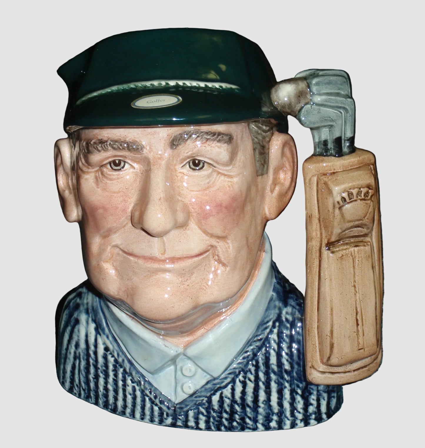 "Golfer" Royal Doulton Large Character Jug D6784 - Limited Colourway Edition